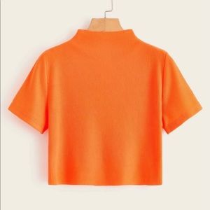 Orange Crop Top